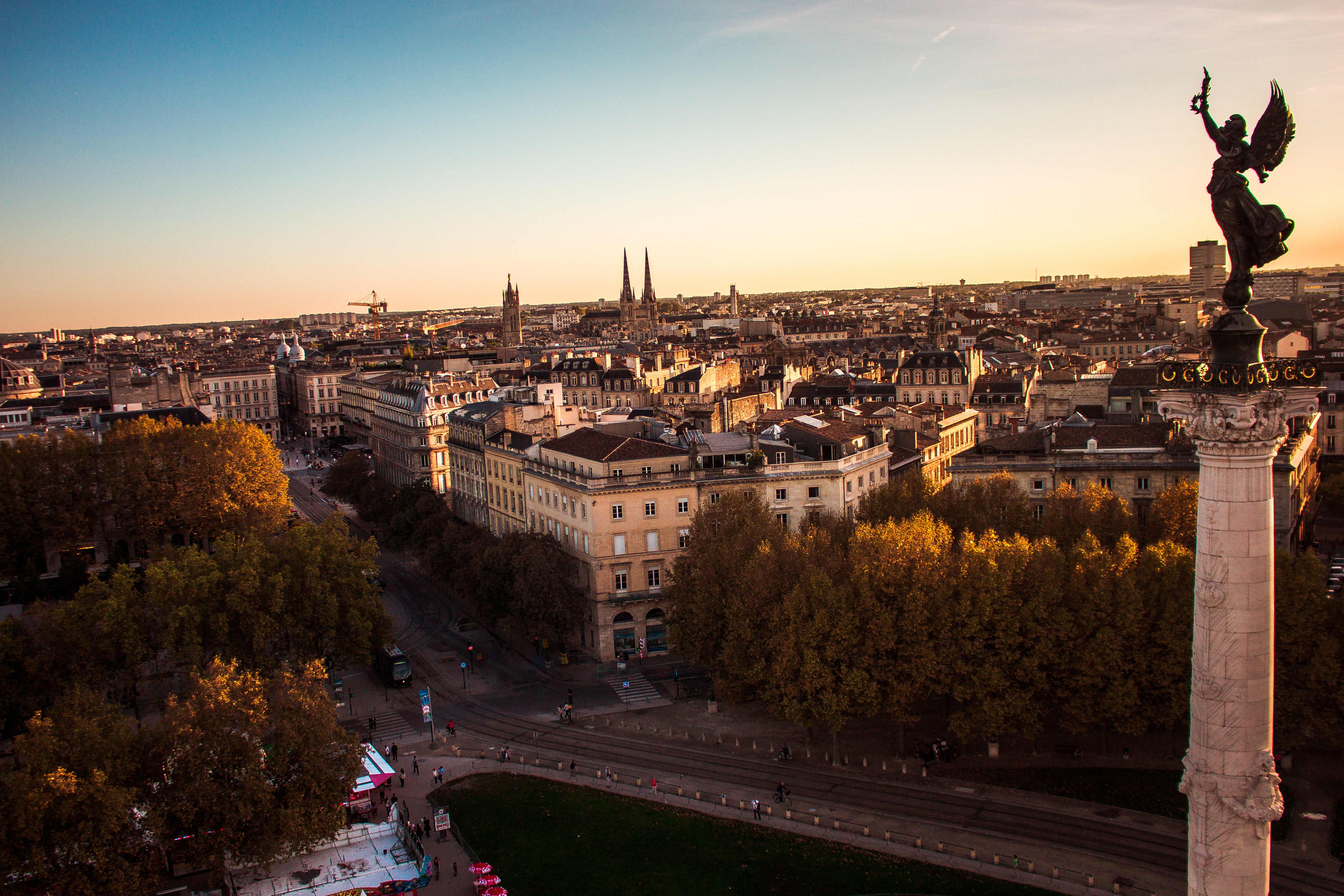 Vue de bordeaux