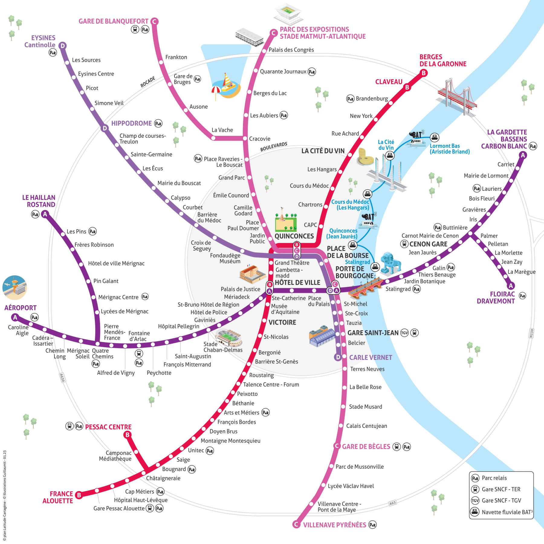 Plan tram 2023